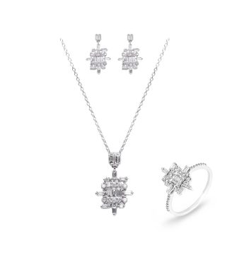 Pırlanta Baget Set