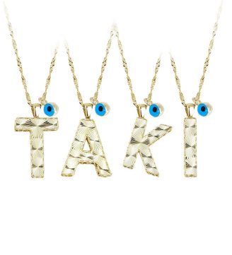 EMA 14K Altın Harf  Kolye
