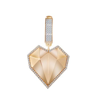 EMA Taşlı Kalp Charm