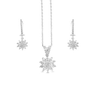 Pırlanta Marquaz Flower Set